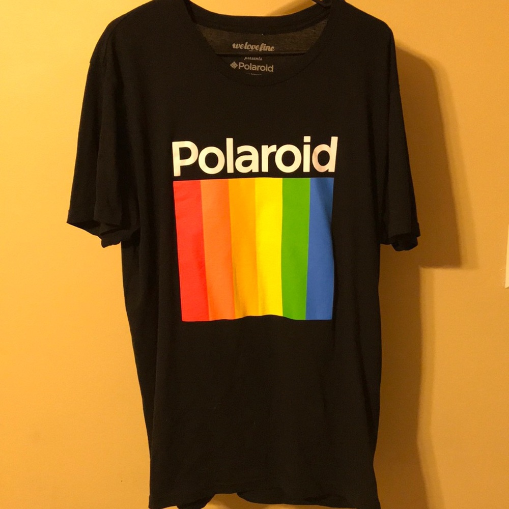 Black Polaroid T-Shirt